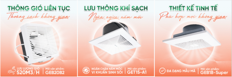 Quạt thông gió Grineu